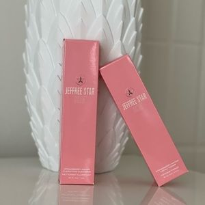 BRAND NEW - Jeffree Star Skin Bundle - Strawberry Water Cleanser & Toner